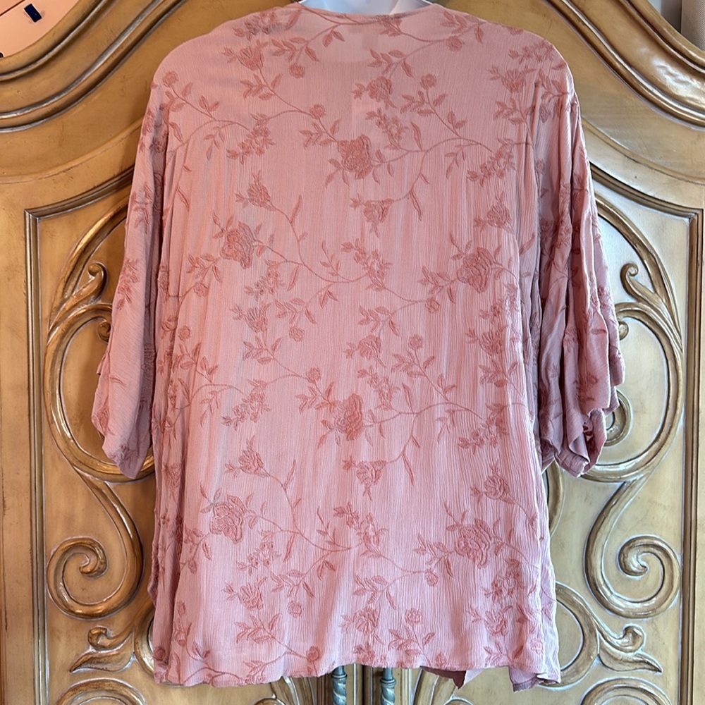 NWT Forever 21 embroidered jacket & matching tee - Picture 7 of 17